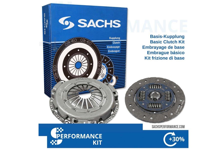 SACHS Performance Clutch Kit with Extra Reinforcement SAAB 9-3 1998-2002 2.0 2.3 Petrol 228mm