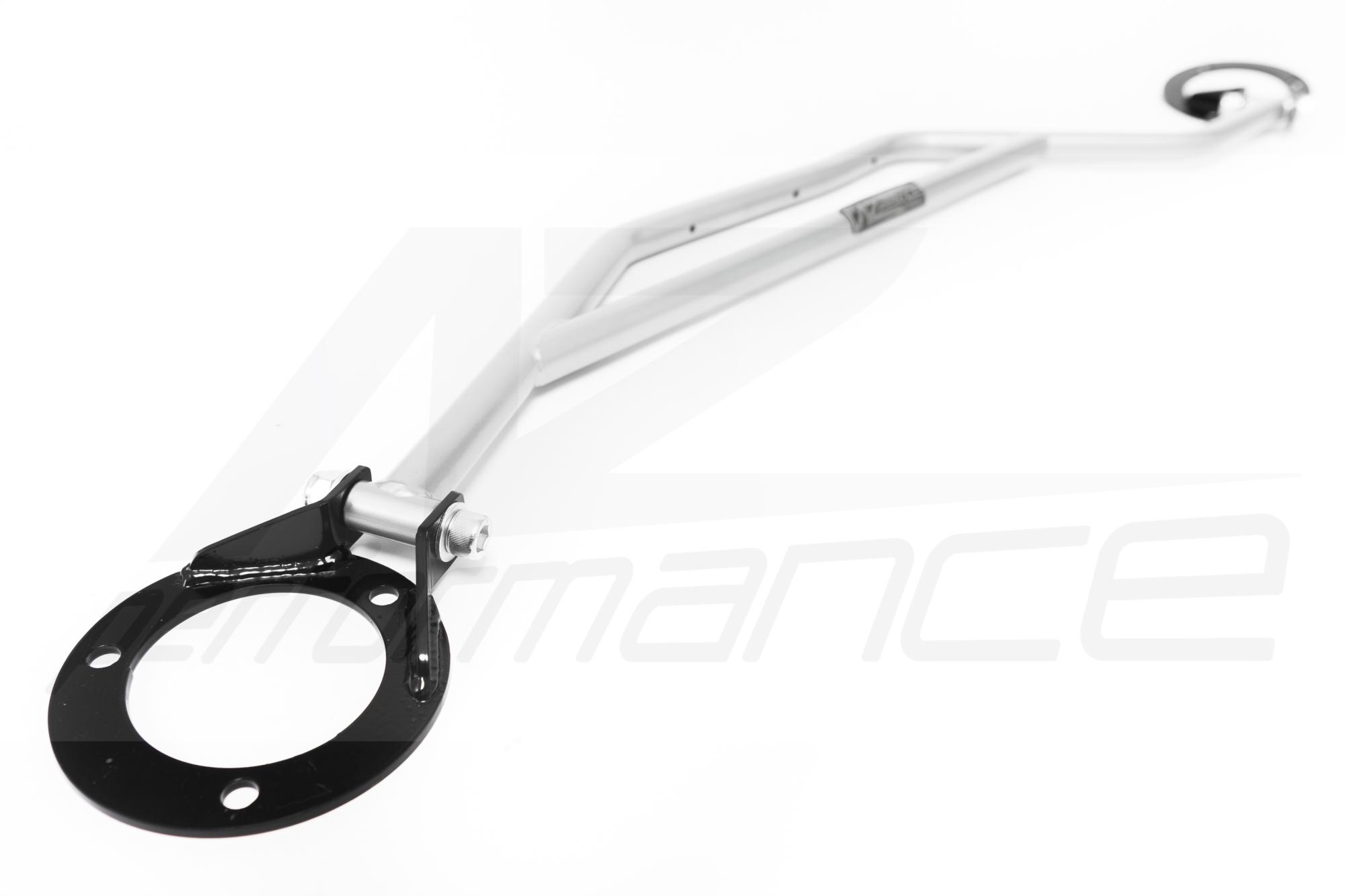 A-Zperformance strut brace SAAB 9-3 1998-2002 LHD RHD Silver-Black