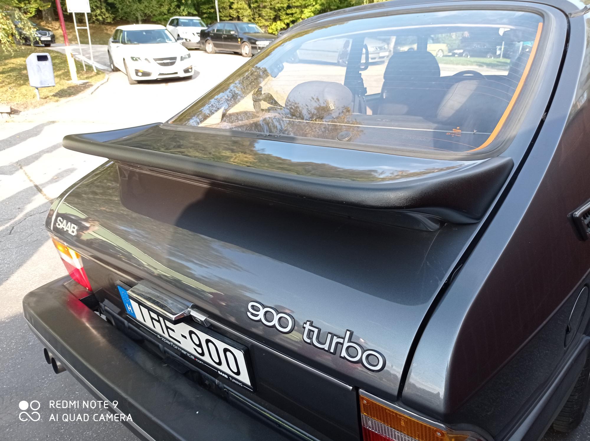 SAAB 900 Airflow Carlsson hátsó szárny replika PRO 1978-1993