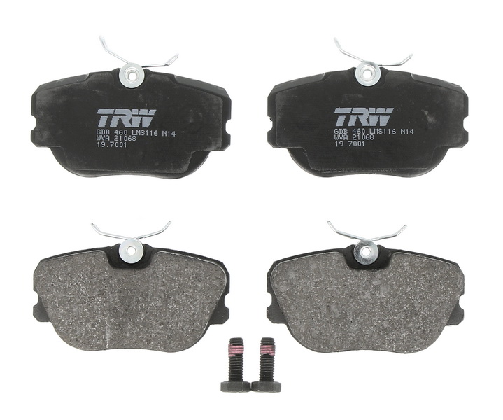 TRW GDB460 Front Brake Pad Kit SAAB 900 Classic 9000 1980-1998