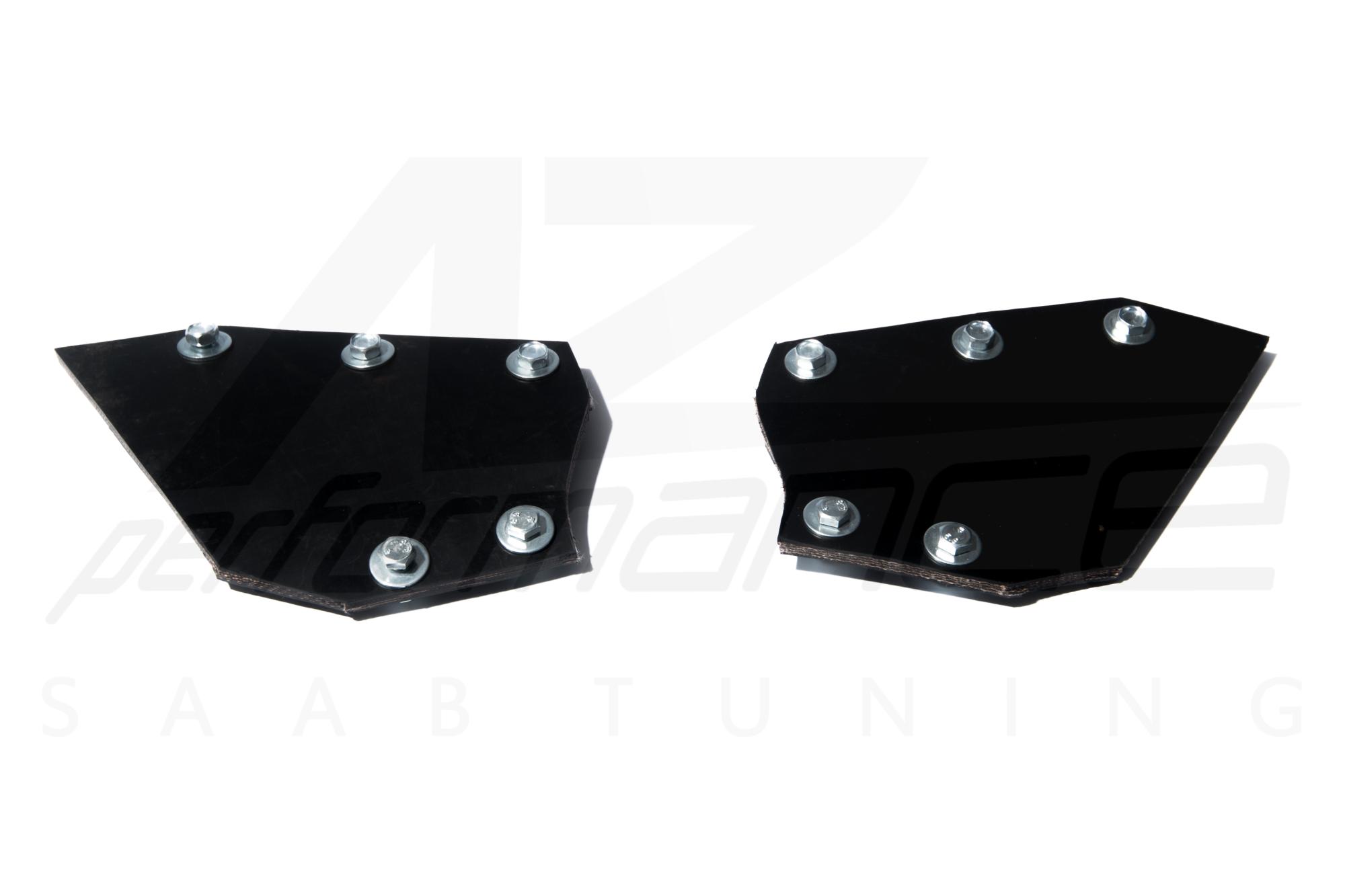 Right and Left Rubber End Pieces for Side Panels 9285875 SAAB 900 Carlsson SPG Aero