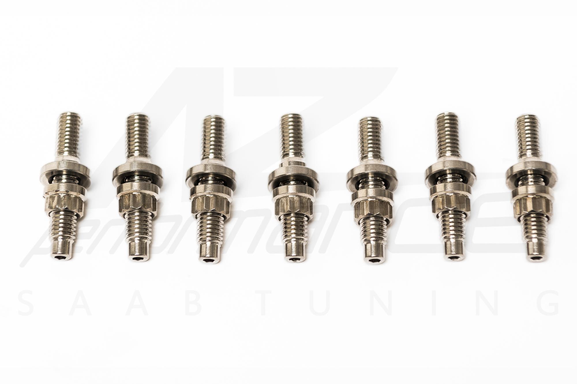 Blox Racing 45mm Stainless Steel Manifold Stud Kit SAAB 9-3 Viggen