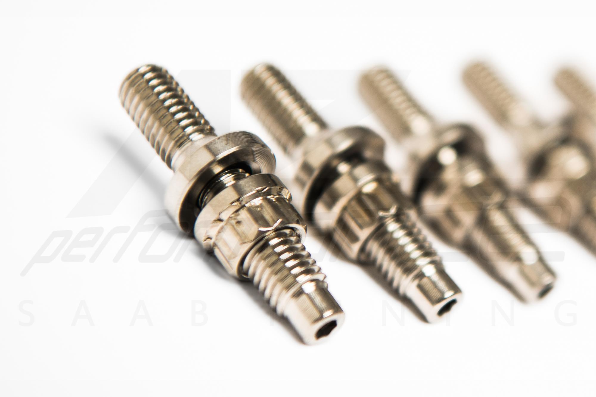Blox Racing 45mm Stainless Steel Manifold Stud Kit SAAB 9-3 Viggen