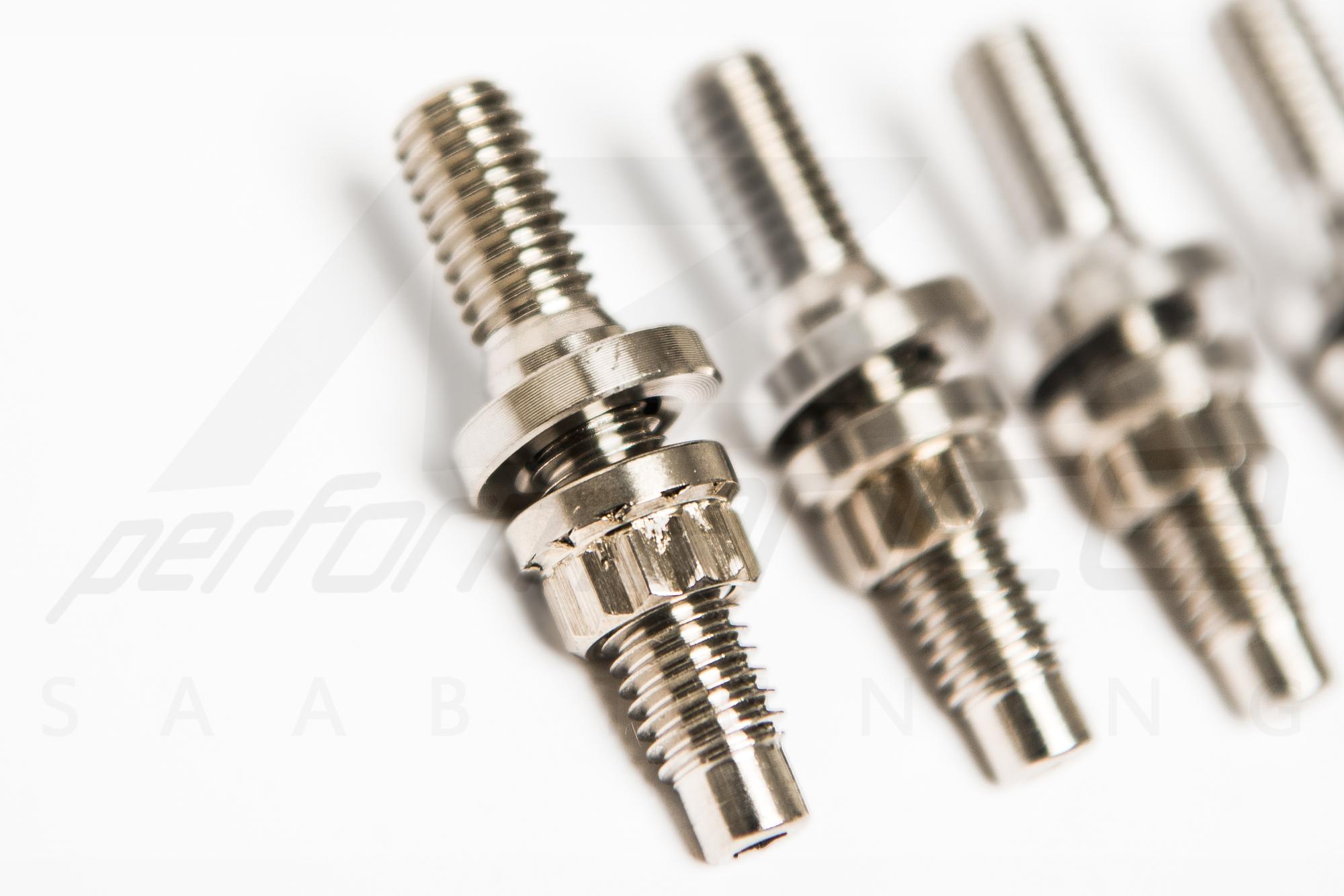Blox Racing 45mm Stainless Steel Manifold Stud Kit SAAB 9-3 Viggen