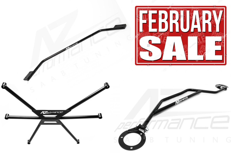 February Sale! A-Zperformance Body Reinforcing Big Kit SAAB 9-3 1998-2002