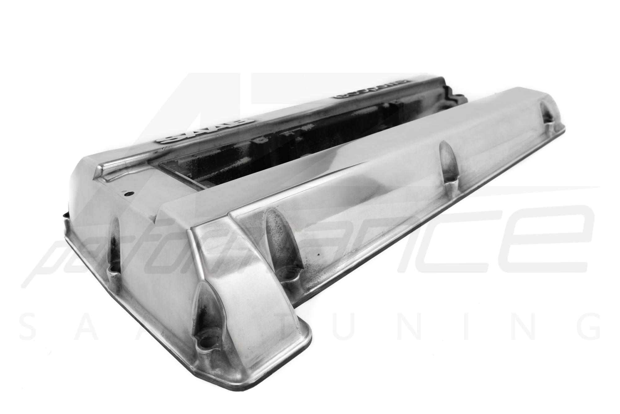 A-Zperformance Polished ECOPOWER Valve Cover SAAB 9-5 2.0 2.3 Petrol 1998-2003