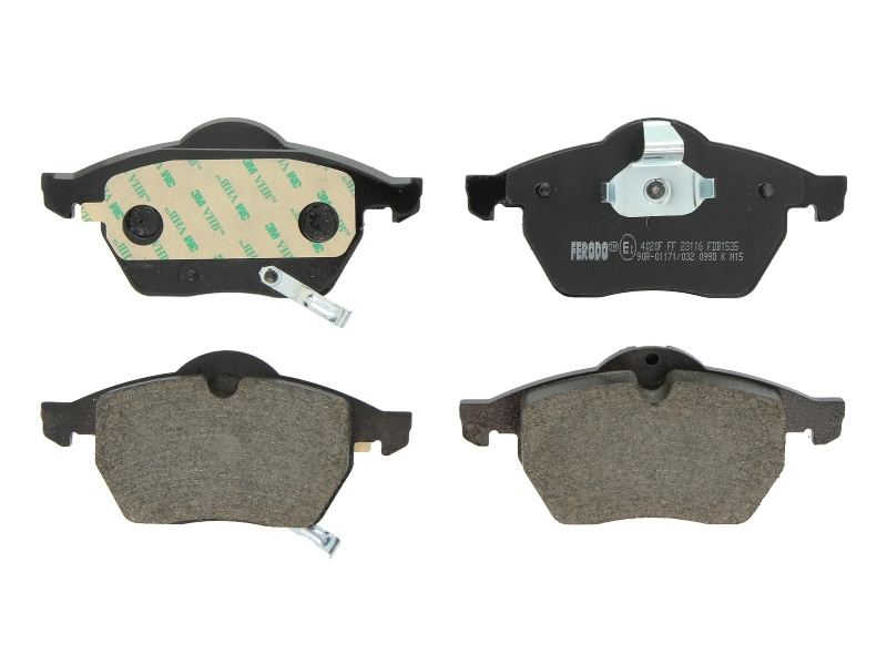 FERODO FDB1535 front Brake Pad kit SAAB 9-3 900/9‑3/9‑5