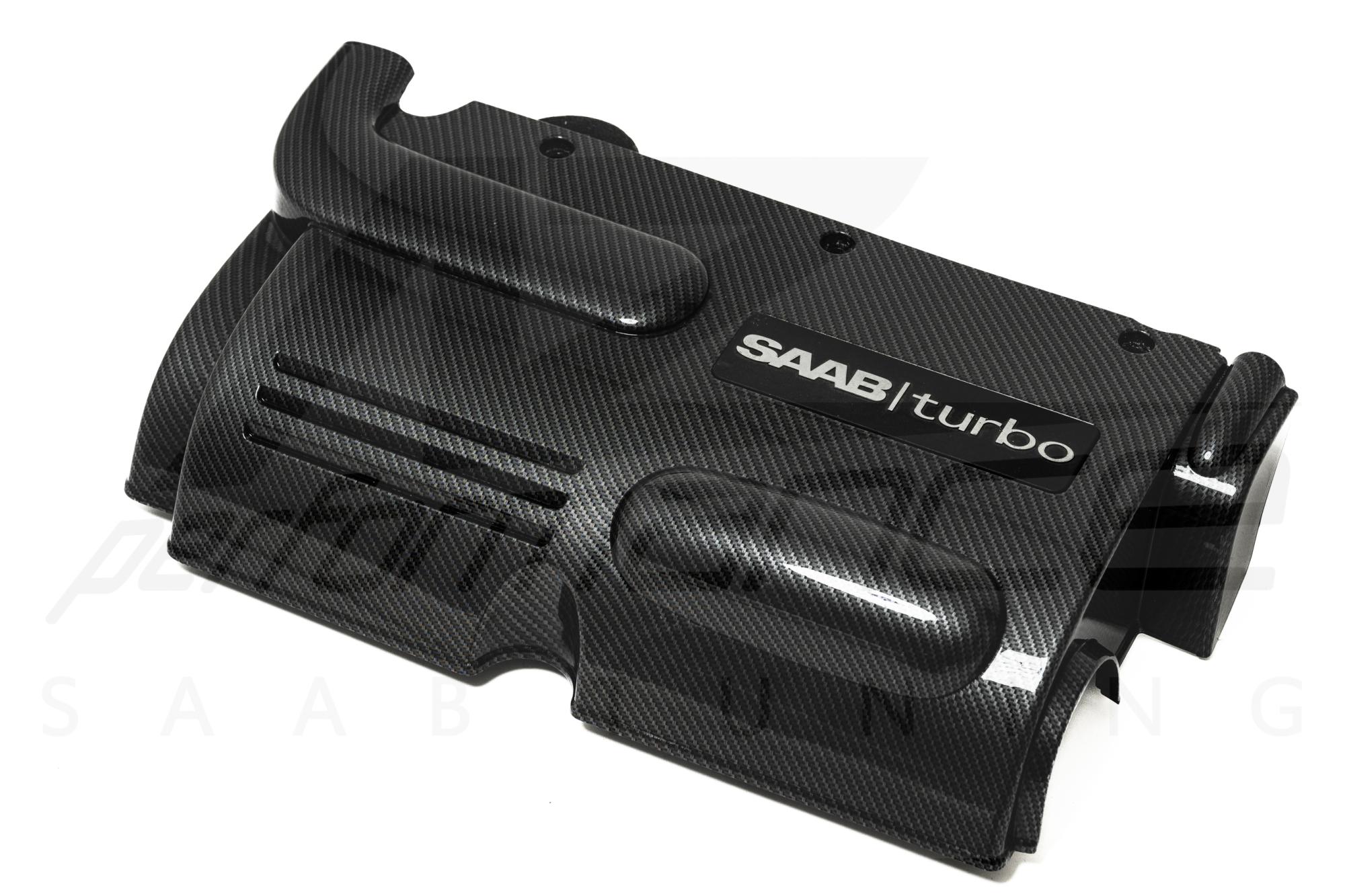 A-Zperformance karbon-ezüst motorburkolat SAAB 9-3 1.8 2.0 benzin B207 2003-2012