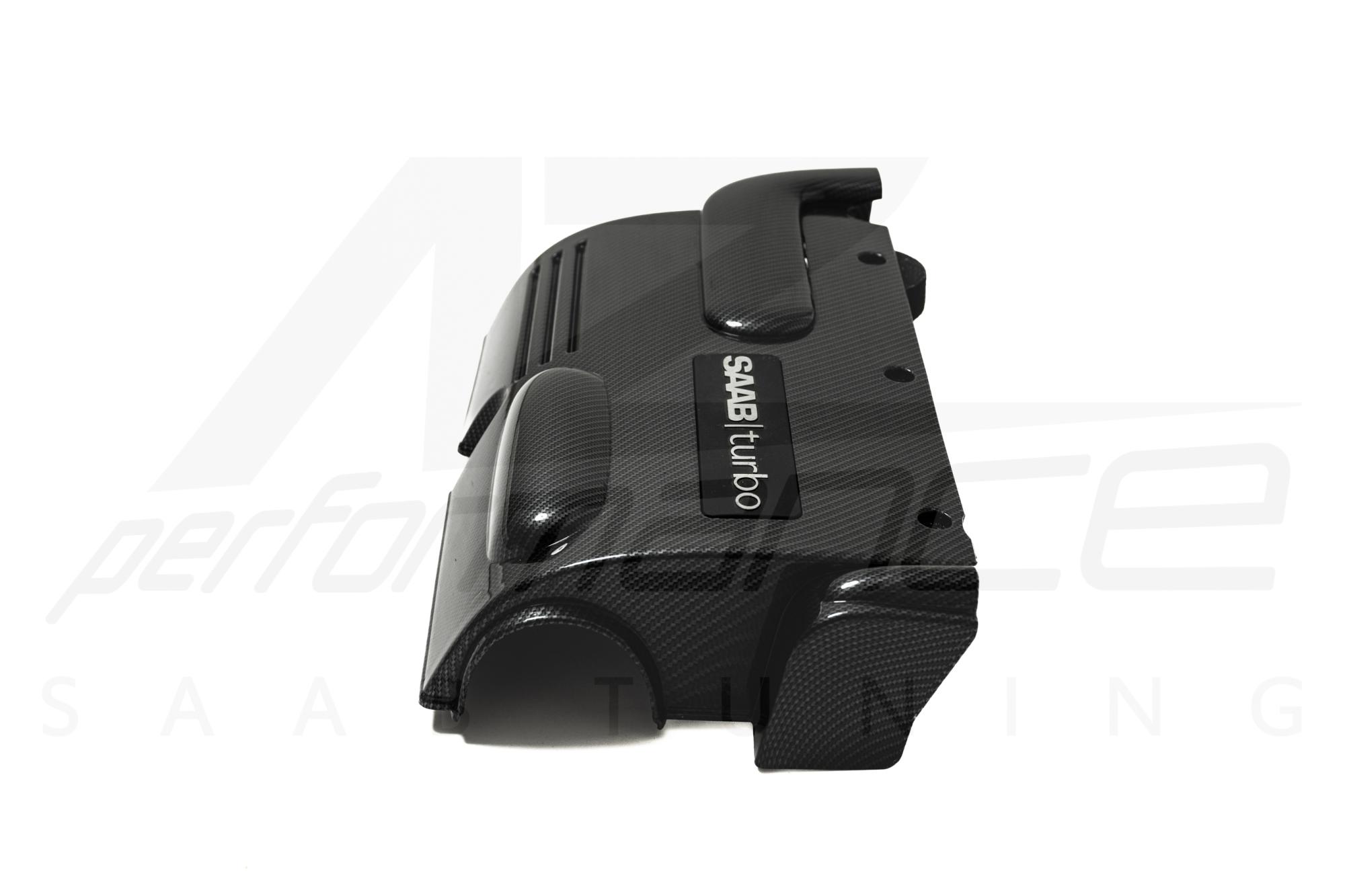A-Zperformance karbon-ezüst motorburkolat SAAB 9-3 1.8 2.0 benzin B207 2003-2012