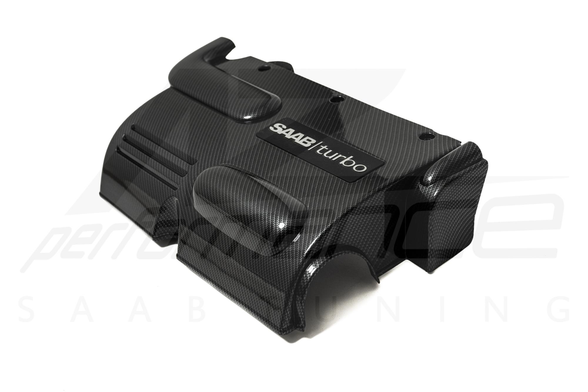 A-Zperformance karbon-ezüst motorburkolat SAAB 9-3 1.8 2.0 benzin B207 2003-2012