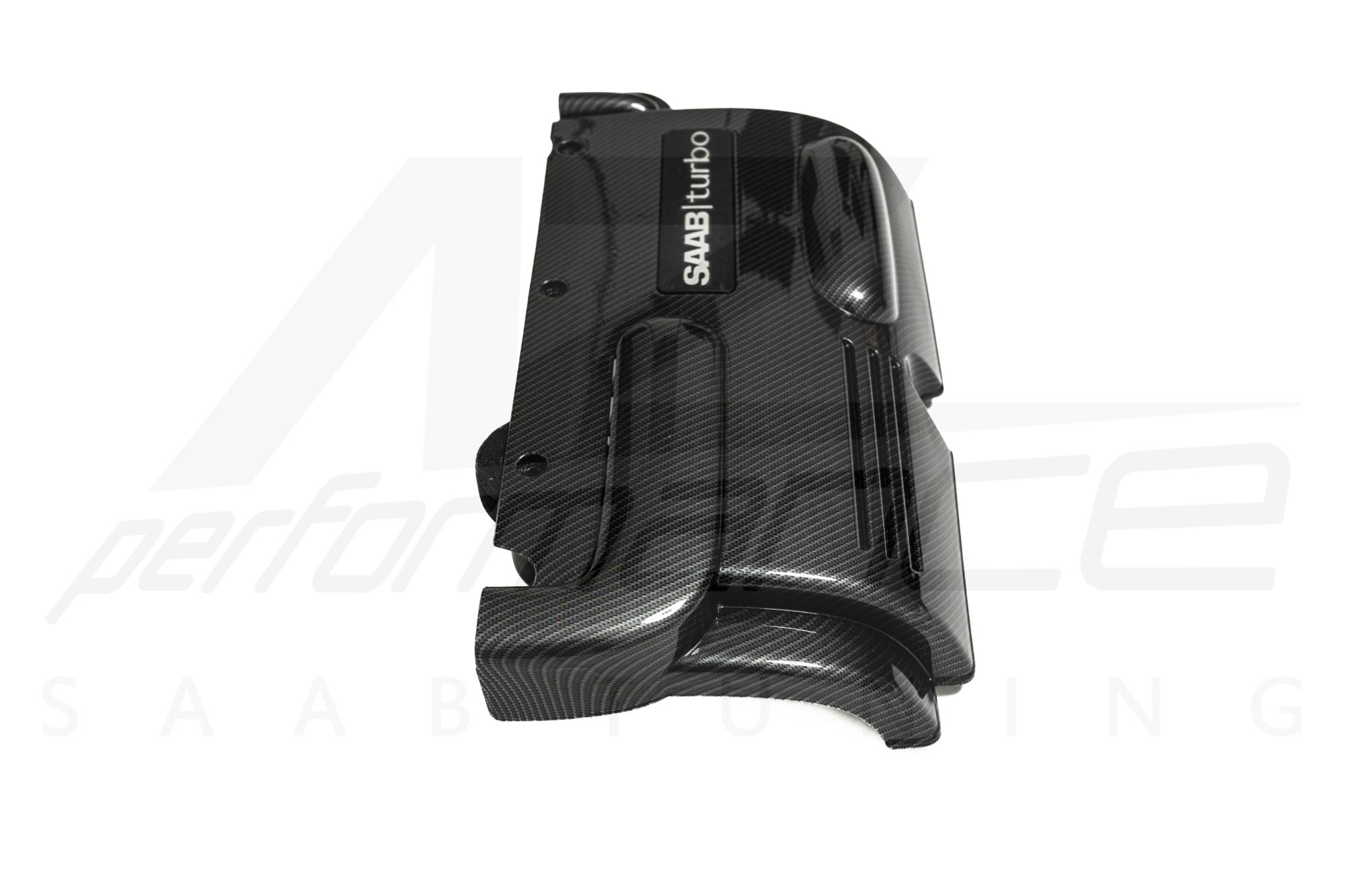 A-Zperformance karbon-ezüst motorburkolat SAAB 9-3 1.8 2.0 benzin B207 2003-2012