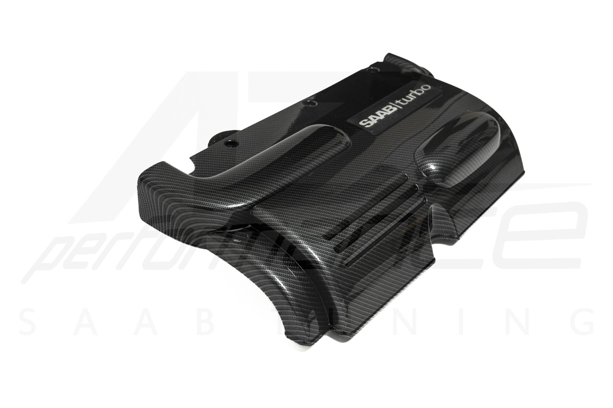 A-Zperformance karbon-ezüst motorburkolat SAAB 9-3 1.8 2.0 benzin B207 2003-2012