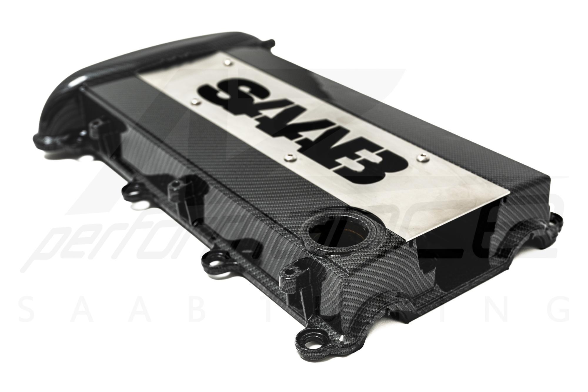 A-Zperformance Carbon-Silver Valve Cover SAAB 9-3 1.8 2.0 Petrol (B207) 2003-2011