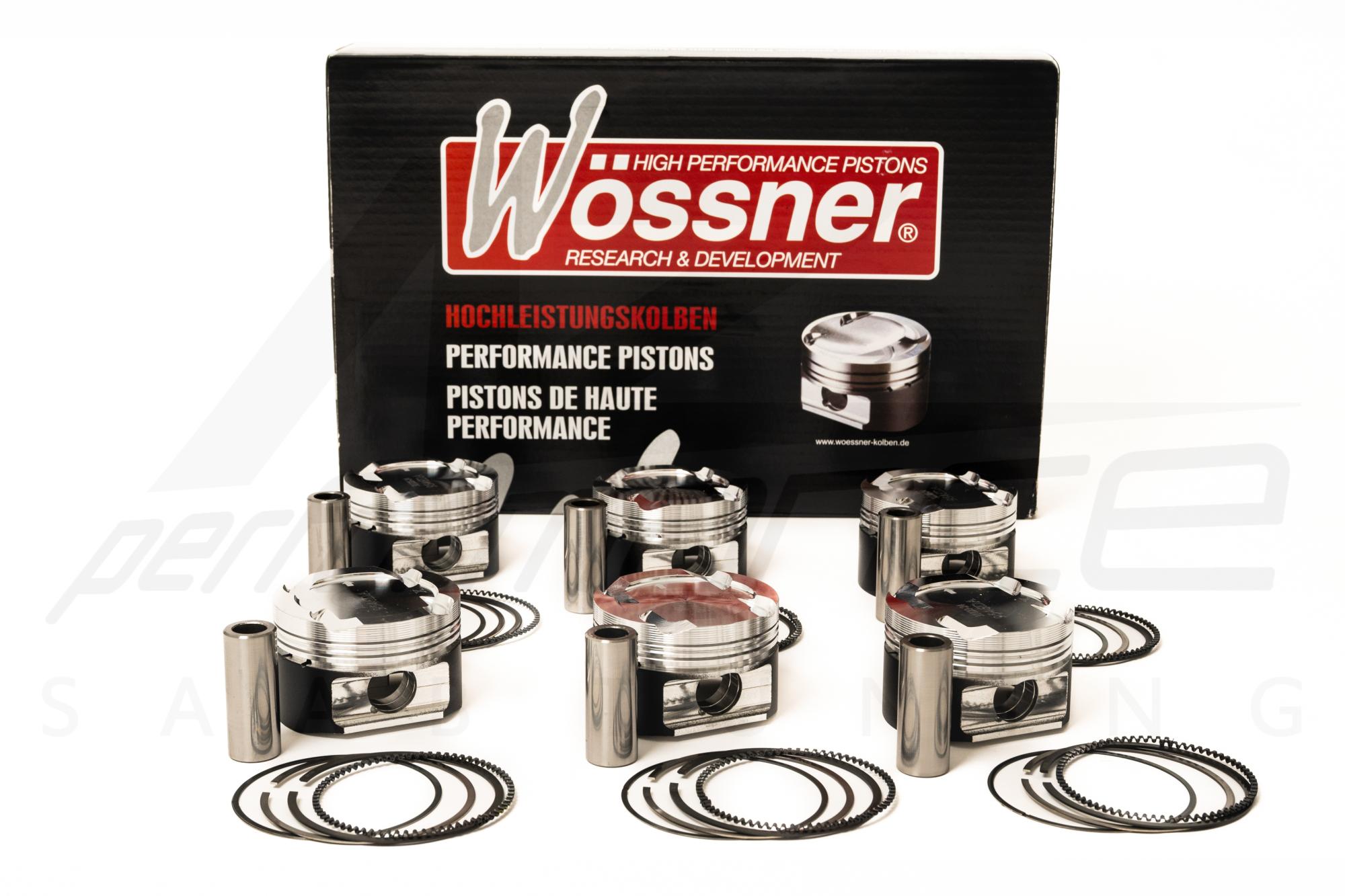 Wössner Forged Piston Kit SAAB 9-3 and 9-5 2.8T B284 2005-2012 K9556DA