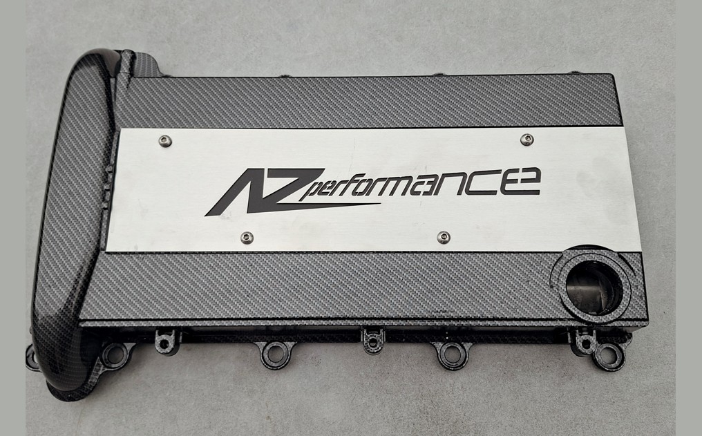 A-ZPERFORMANCE Polished Ignition Coil Cover SAAB 9-3 1.8 2.0 Petrol B207 2003-2011