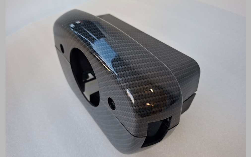 A-Zperformance Carbon-Silver Steering Column Cover SAAB 900 9-3 1994-2002