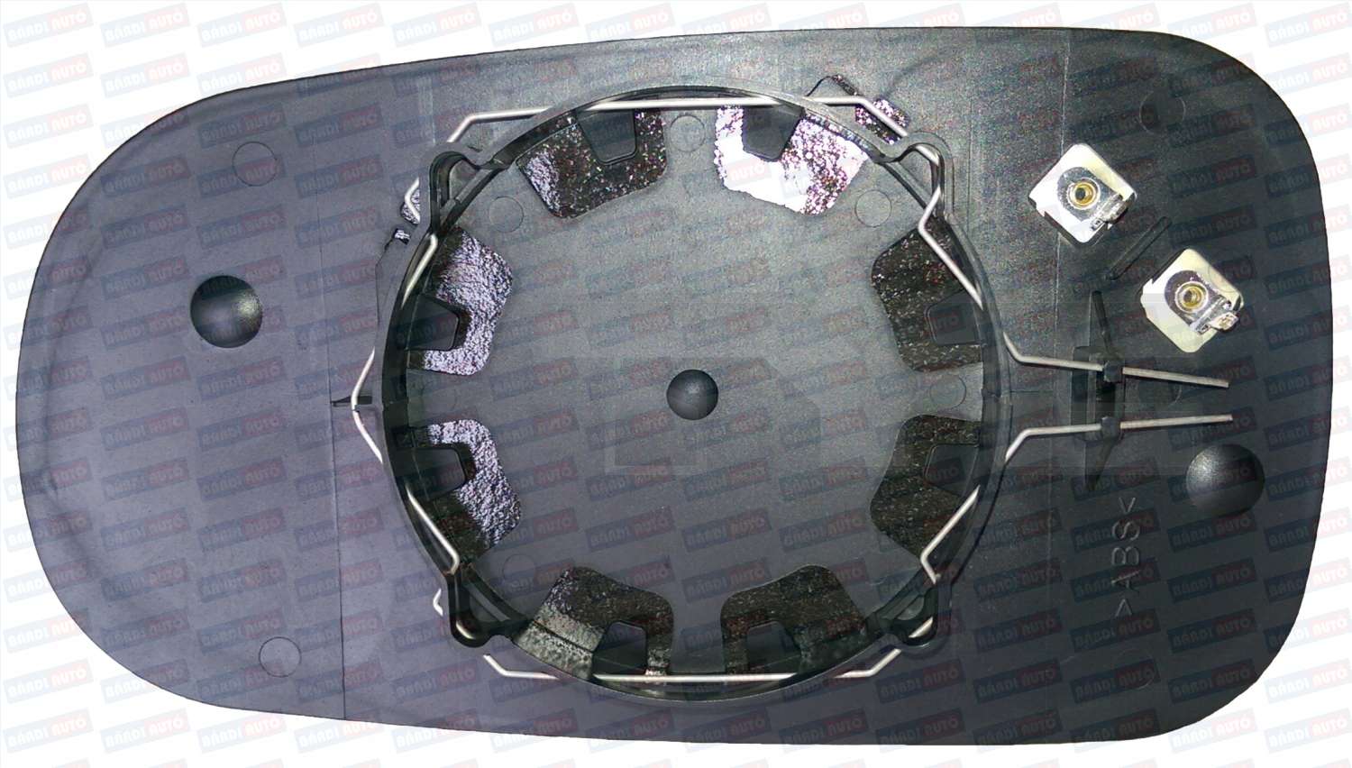 Mirror Glass with Plastic Holder Right Side SAAB 9-3 2003-2011