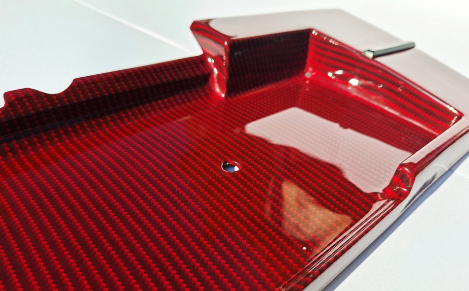 A-Zperformance Carbon-Red Rear Decor Panel SAAB 900 Classic 3- and 5-door hatchback