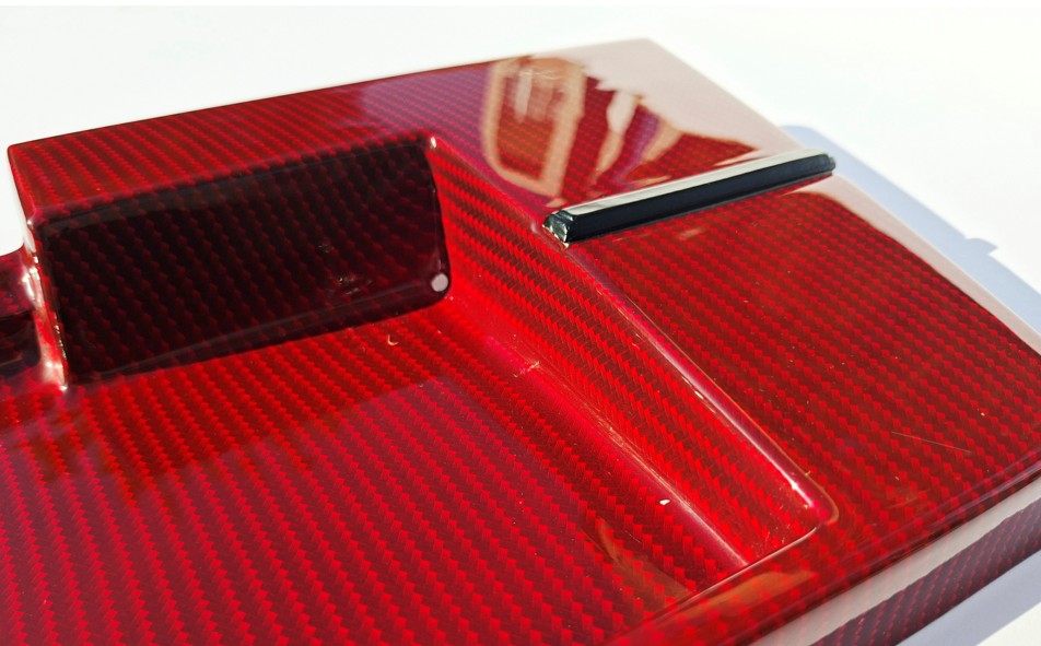 A-Zperformance Carbon-Red Rear Decor Panel SAAB 900 Classic 3- and 5-door hatchback