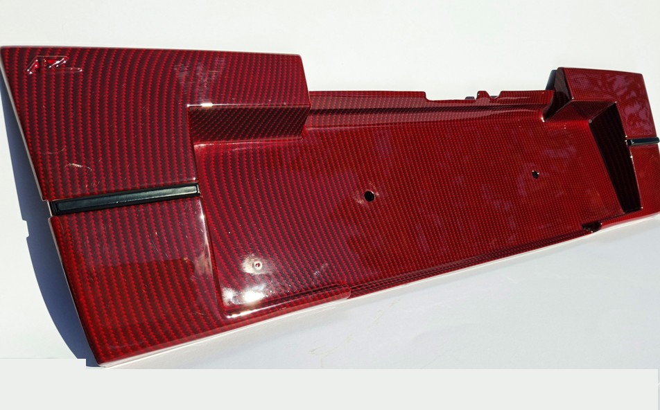A-Zperformance Carbon-Red Rear Decor Panel SAAB 900 Classic 3- and 5-door hatchback
