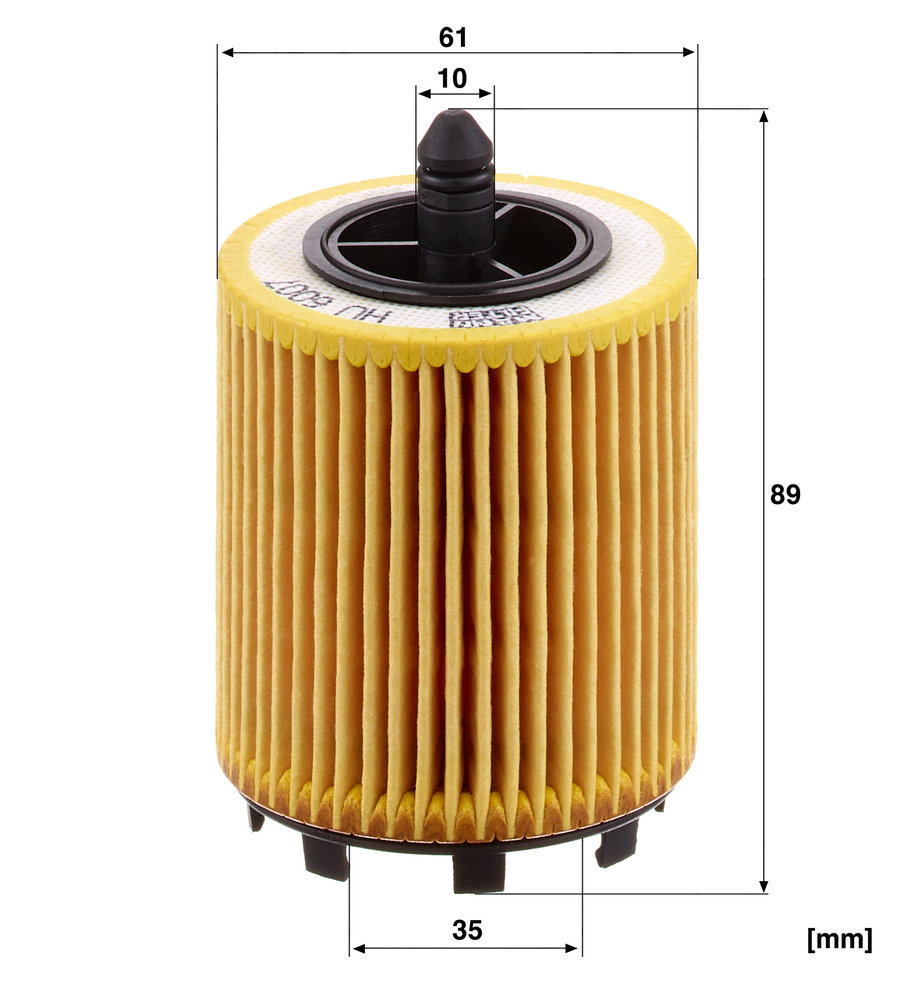 MANN OIl FILTER Saab 9-3 B207