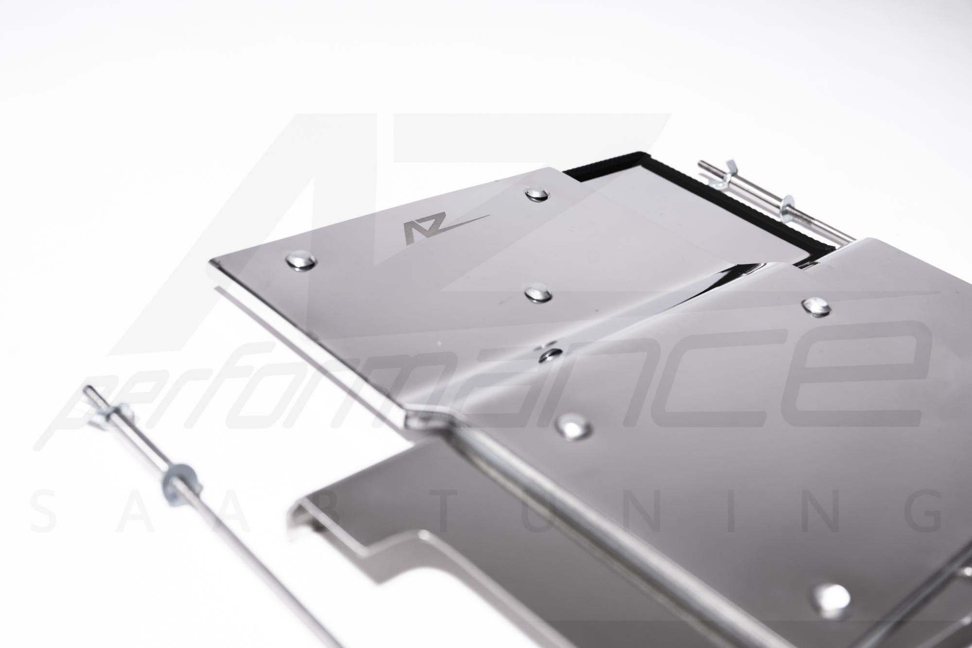 A-Zperformance Exclusive Steel Battery Heat Shield Kit 8594897 SAAB 900 Classic 1982-1993 Turbo