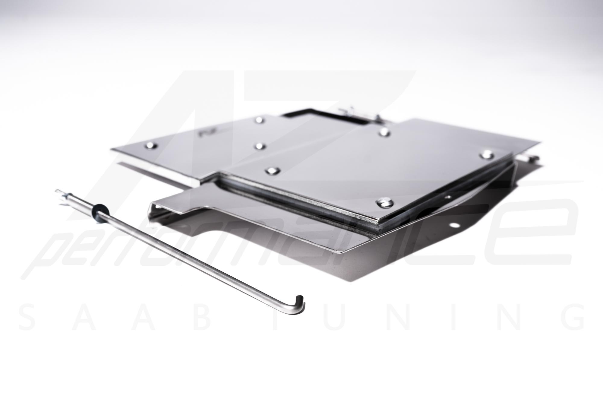A-Zperformance Exclusive Steel Battery Heat Shield Kit 8594897 SAAB 900 Classic 1982-1993 Turbo