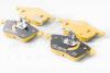 EBC 278 and 292 mm Yellowstuff rear brake pads SAAB 9-3 2003-2004 EBC 278 and 292 mm Yellowstuff rear brake pads SAAB 9-3 2003-2004