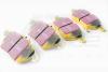 EBC 278 and 292 mm Yellowstuff rear brake pads SAAB 9-3 2003-2004 EBC 278 and 292 mm Yellowstuff rear brake pads SAAB 9-3 2003-2004