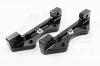 D2 Racing 330 mm fixed rotor, street 6-pot caliper rear brake kit, SAAB 9-5 (98-02) D2 Racing 330 mm fixed rotor, street 6-pot caliper rear brake kit, SAAB 9-5 (98-02)