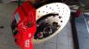 D2 Racing 330 mm fixed rotor, street 6-pot caliper rear brake kit, SAAB 9-5 (98-02) D2 Racing 330 mm fixed rotor, street 6-pot caliper rear brake kit, SAAB 9-5 (98-02)
