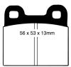 EBC Ultimax rear brake pads SAAB 900 Classic 1979-1987 EBC Ultimax rear brake pads SAAB 900 Classic 1979-1987
