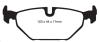 EBC 286 and 300 mm Ultimax rear brake pads SAAB 9-5 EBC 286 and 300 mm Ultimax rear brake pads SAAB 9-5
