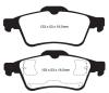 EBC 278 and 292 mm Ultimax rear brake pads SAAB 9-3 2003-2004 EBC 278 and 292 mm Ultimax rear brake pads SAAB 9-3 2003-2004