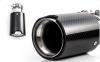 Round tailpipe with carbon cover 90 mm TÜV/ABE Round tailpipe with carbon cover 90 mm TÜV/ABE