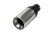 Round Stainless Steel Exhaust Tailpipe 100mm 63,5 Round Stainless Steel Exhaust Tailpipe 100mm 63,5
