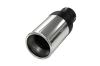 Round Stainless Steel Exhaust Tailpipe 114mm 76 Round Stainless Steel Exhaust Tailpipe 114mm 76