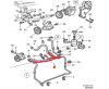 OEM Power Steering Hose SAAB 9-3 Viggen OEM Power Steering Hose SAAB 9-3 Viggen