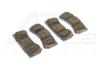 D2 Racing PA06 330 356 380mm STREET Brake Pad Kit for 6-pot Hollow Calipers D2 Racing PA06 330 356 380mm STREET Brake Pad Kit for 6-pot Hollow Calipers