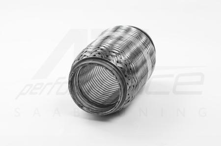 Flex pipe 4-layered, 60 mm (2.36") 100 mm x 60 mm