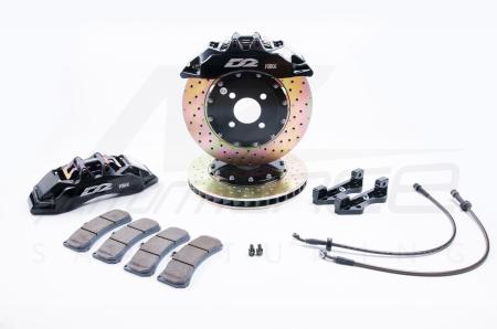 D2 Racing 356 mm fixed disc, street 6-pot rear brake kit, SAAB 9-5 (98-02) D2 Racing 356 mm fixed disc, street 6-pot rear brake kit, SAAB 9-5 (98-02)