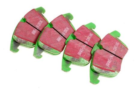 EBC 278 and 292mm Greenstuff rear brake pads SAAB 9-3 2004-2011 EBC 278 and 292mm Greenstuff rear brake pads SAAB 9-3 2004-2011