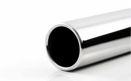 Round tailpipe with rolled edge 76 mm TÜV/ABE Round tailpipe with rolled edge 76 mm TÜV/ABE