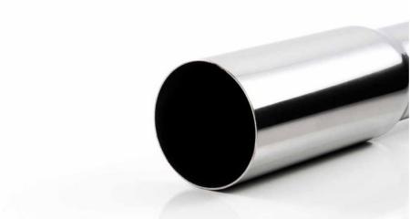 Round tailpipe with sharp edge 63 mm TÜV/ABE Round tailpipe with sharp edge 63 mm TÜV/ABE