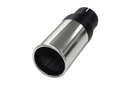 Round Stainless Steel Exhaust Tailpipe 100mm 76 Round Stainless Steel Exhaust Tailpipe 100mm 76