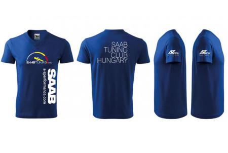 SAAB Tuning Club Hungary Men T-shirt - Size 3XL