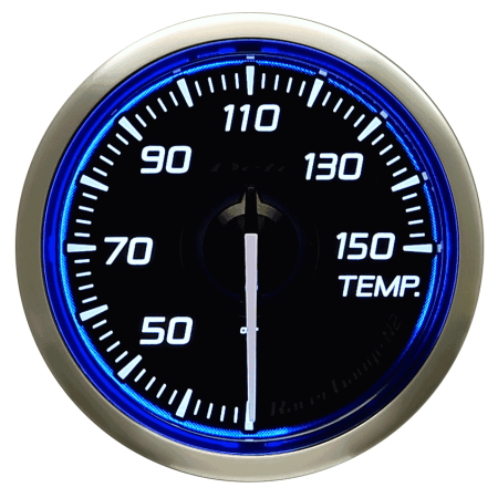 DEFI RACER N2 52mm Water & Oil Temperature gauge 30-150C White DEFI RACER N2 52mm Water & Oil Temperature gauge 30-150C White