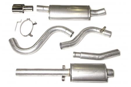 JT 3" cat‑back, Saab 900/9‑3 with 2 silencers