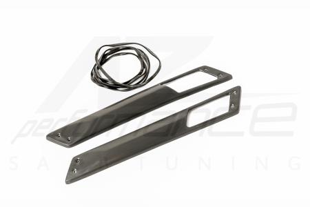 SAAB 900 Airflow Carlsson Vent Cover Replica Kit with Rubber Trim 2pcs 1978-1993