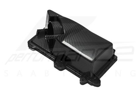 A-Zperformance Carbon-Silver Air filter Cover SAAB 9-3 Viggen A-Zperformance Carbon-Silver Air filter Cover SAAB 9-3 Viggen